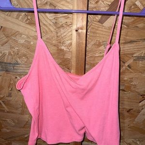 Women’s cropped cami tank large